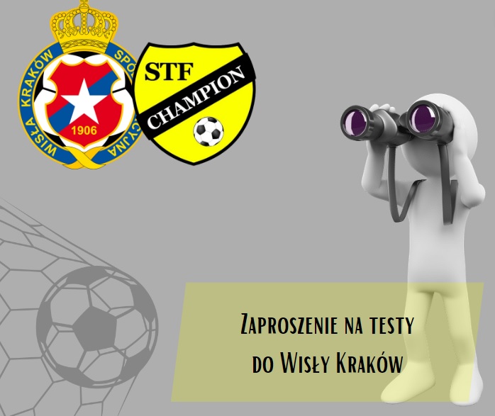 Zaproszenie na testy do Wisły Kraków